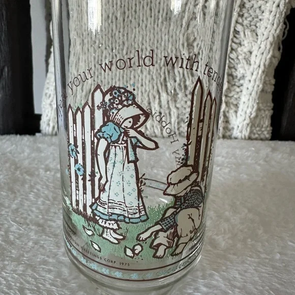 Holly Hobby Vintage 1975 Coca Cola Glass - Picture 1 of 6